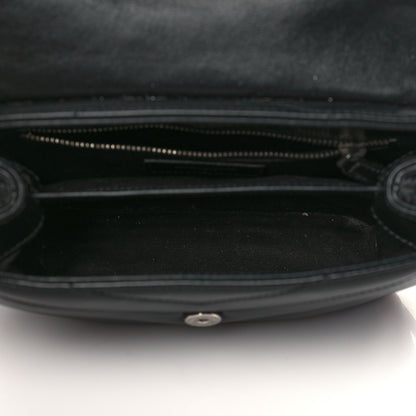 Saint Laurent Calfskin Y Quilted Monogram Toy Loulou Crossbody Bag Black 5 of 6