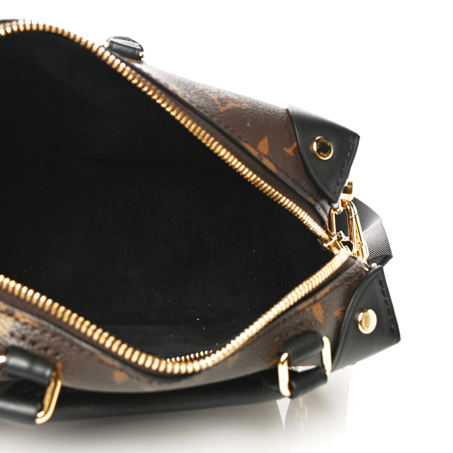 Louis Vuitton Monogram Petite Malle Souple Black 5 of 10