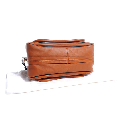 Chloe Leather Medium Military Paraty Armagnac 4 of 9