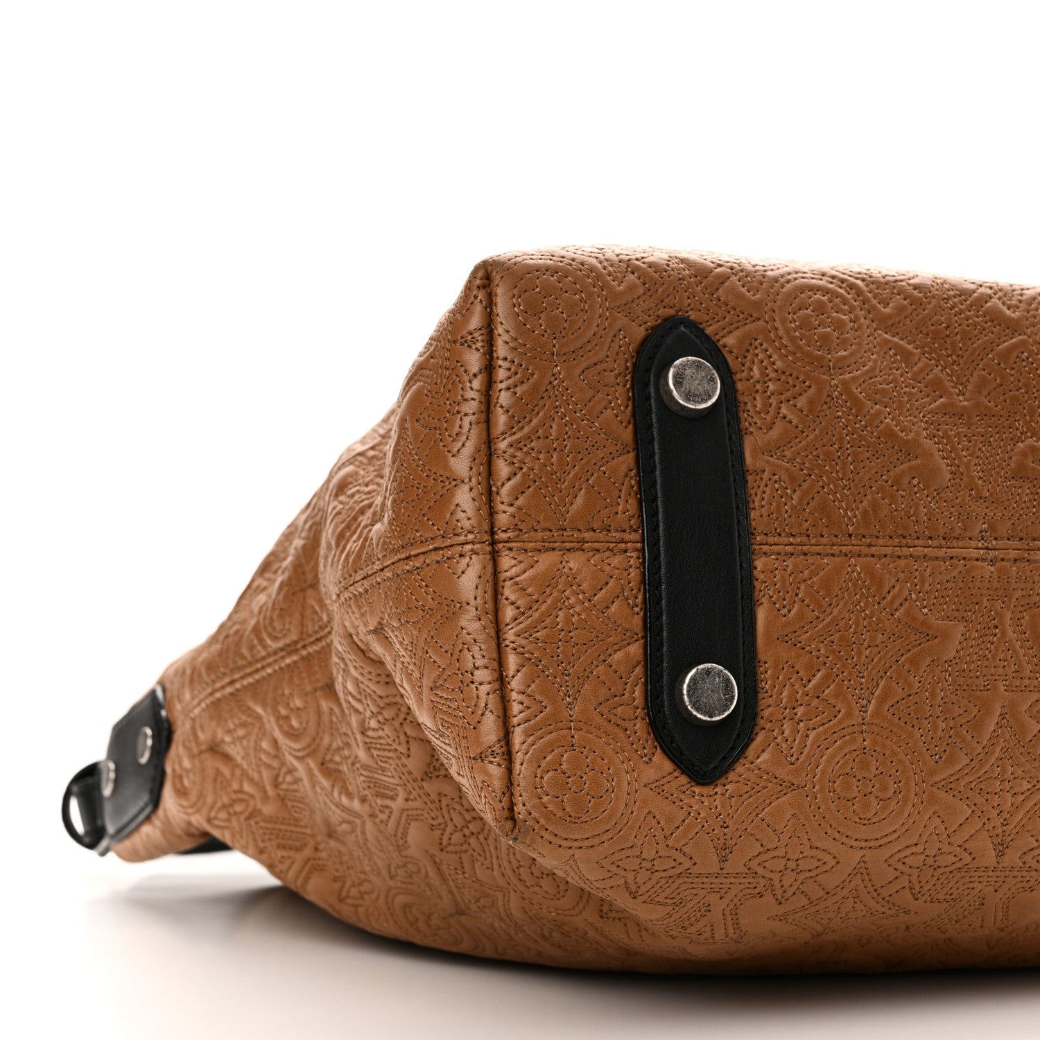 Louis Vuitton Monogram Lambskin Antheia Hobo PM Caramel 8 of 9