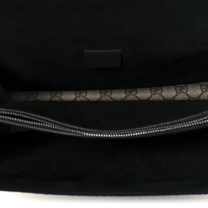 Gucci GG Supreme Monogram Medium Dionysus Shoulder Bag Black 5 of 11