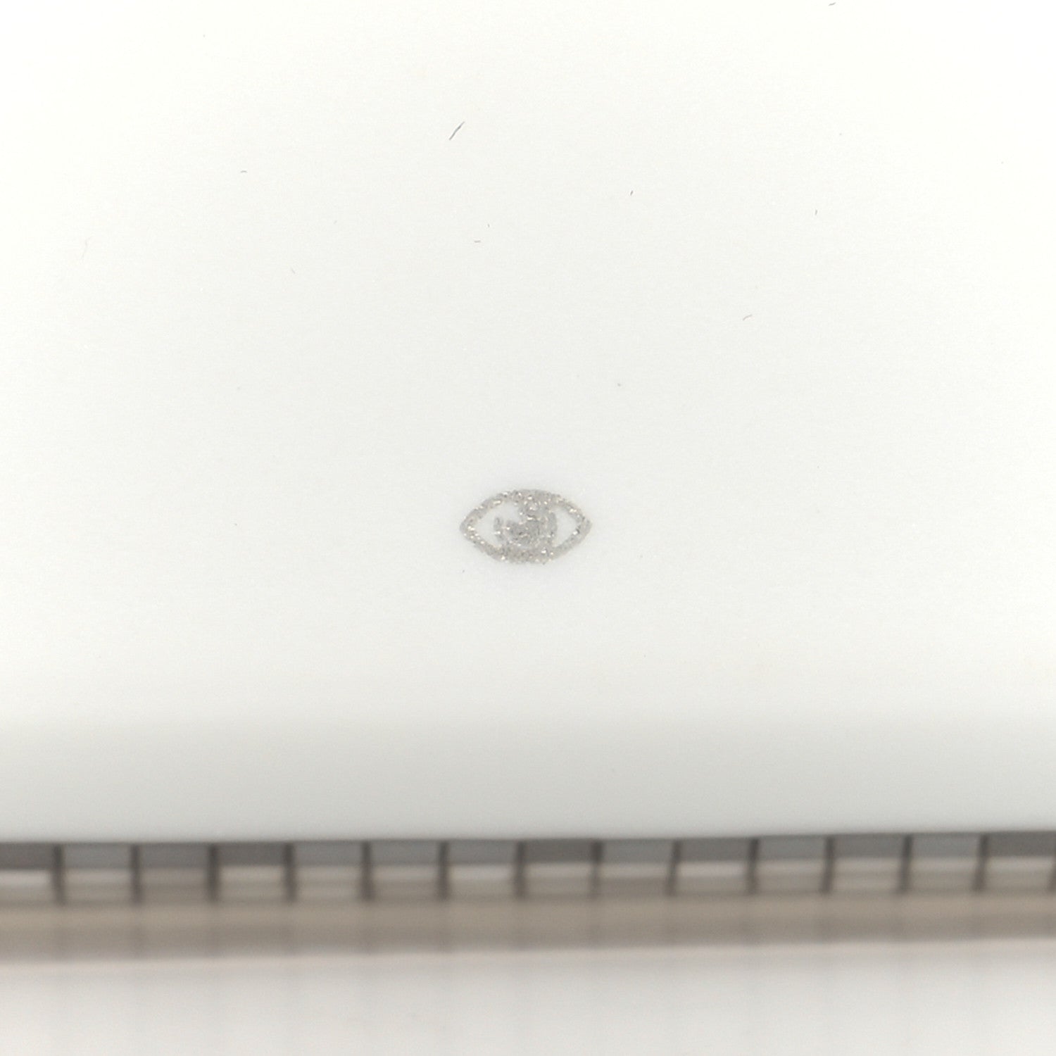 Hermes Porcelain Mosaique Au 24 Sushi Plate Platine 6 of 8