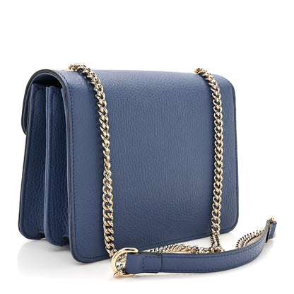 Gucci Dollar Calfskin Small Interlocking G Shoulder Bag Caspian 3 of 10