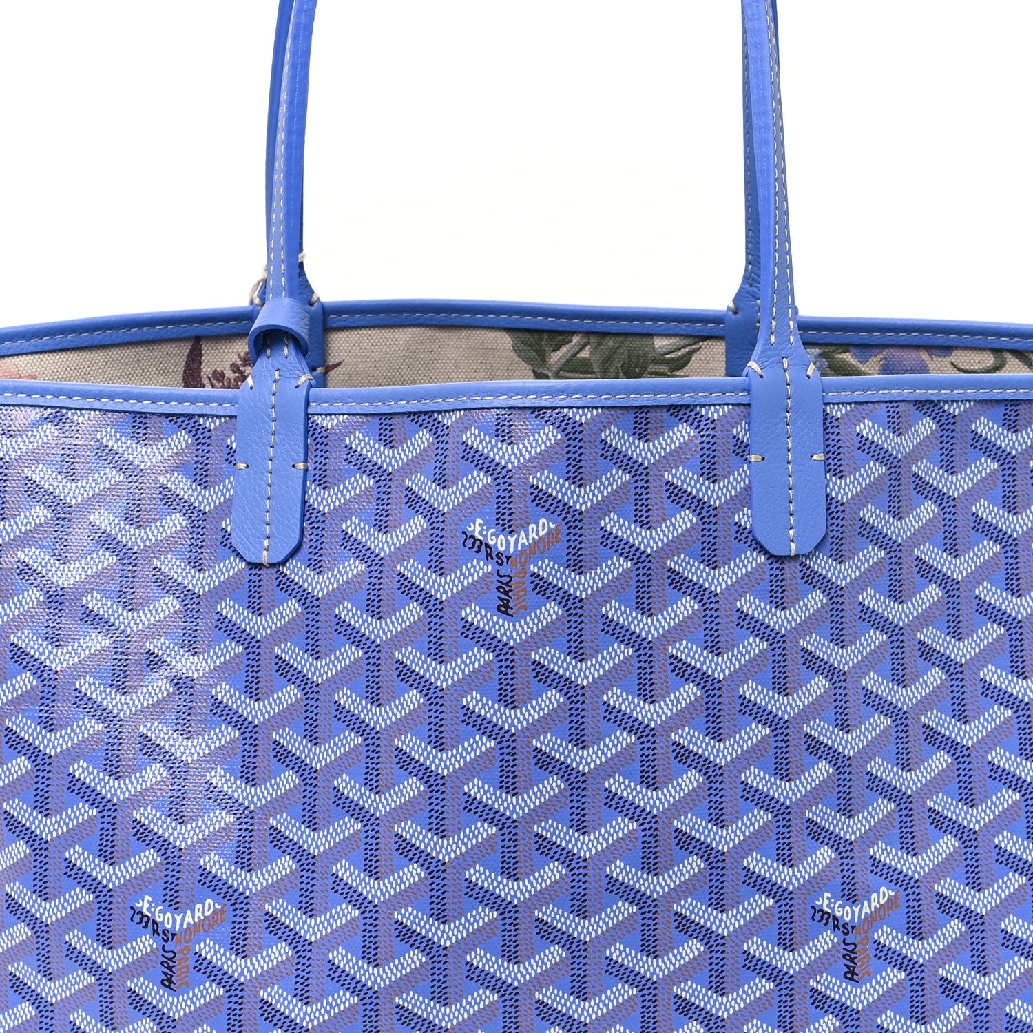 Goyard Goyardine Le Jardin Saint Louis PM Iris 9 of 11