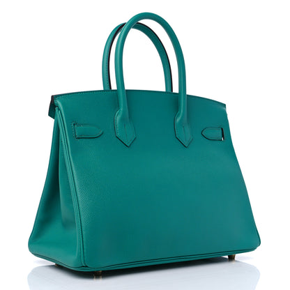 Hermes Epsom Birkin 30 Bleu Paon 3 of 10