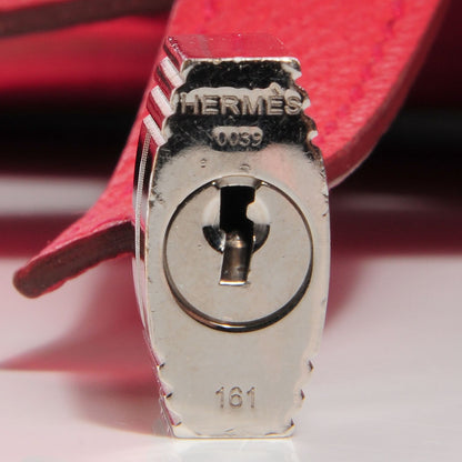Hermes Taurillon Clemence Picotin Lock TGM Bougainvillea 12 of 12