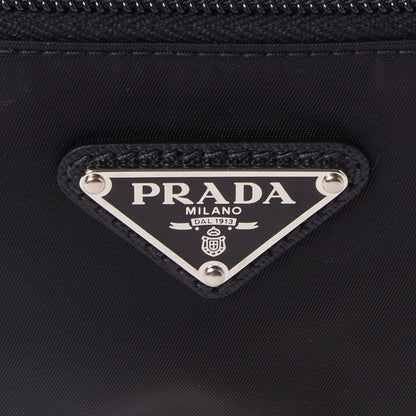 Prada Re-Nylon Saffiano Travel Pouch Black 7 of 8