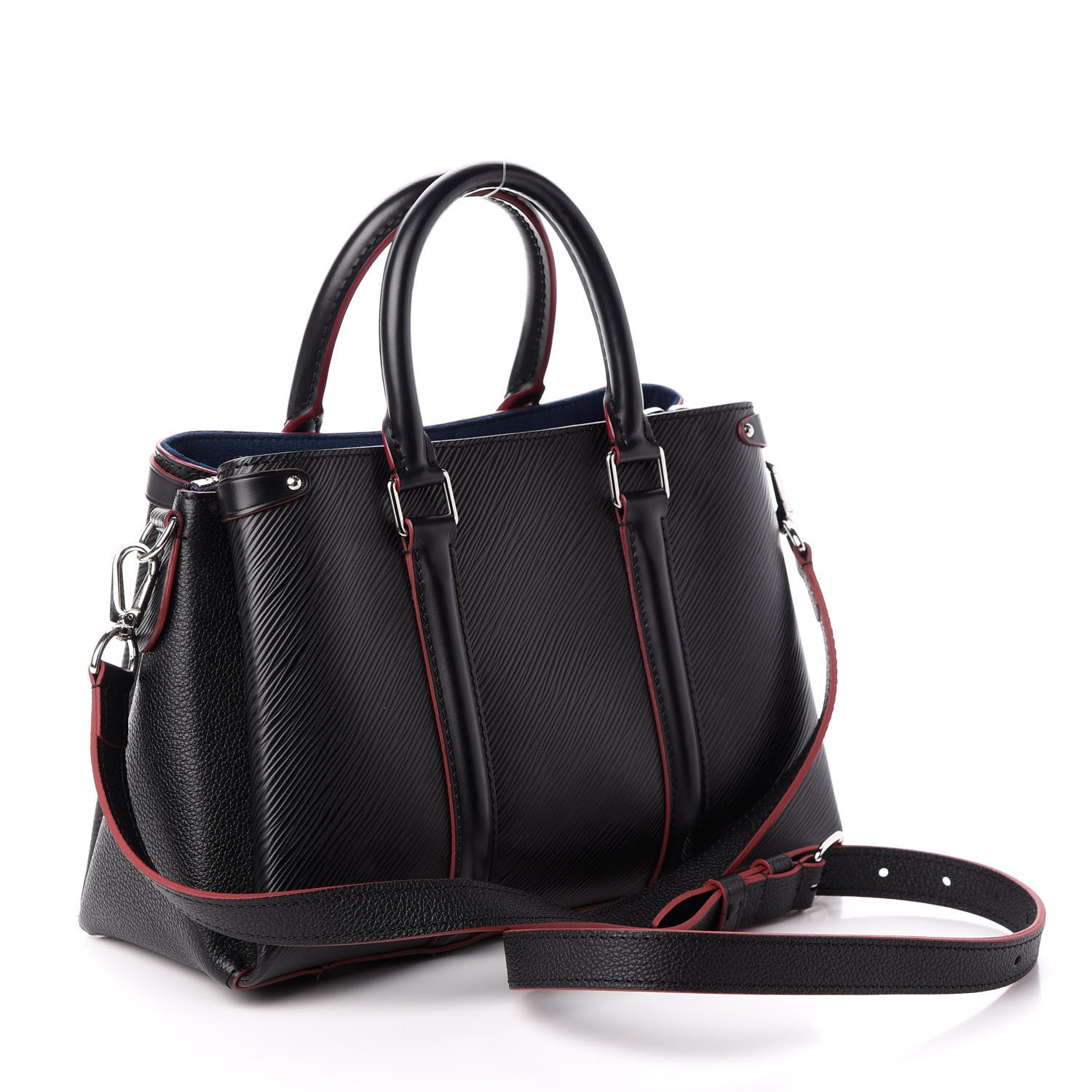 Louis Vuitton Epi Soufflot BB Black 3 of 9