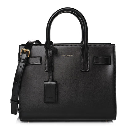 Saint Laurent Calfskin Nano Sac De Jour Black 1 of 14