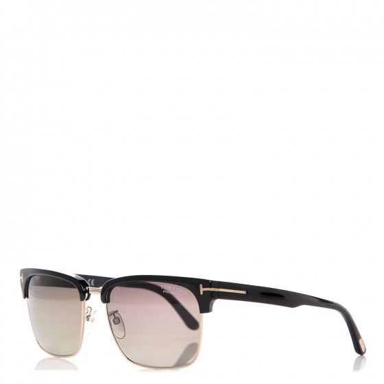 Tom Ford River Polarized Sunglasses TF367 Black 1 of 9