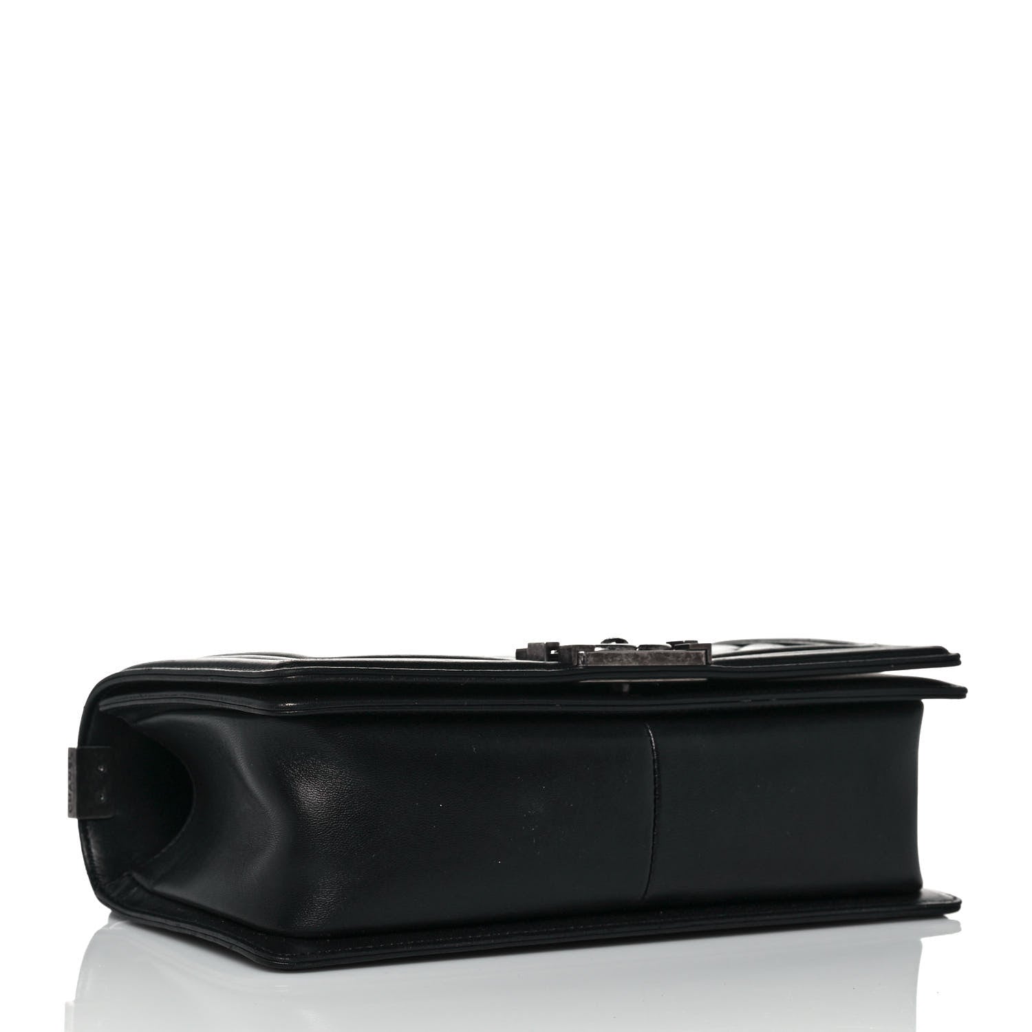 Chanel Lambskin Quilted Medium Boy Flap Black 4 of 18