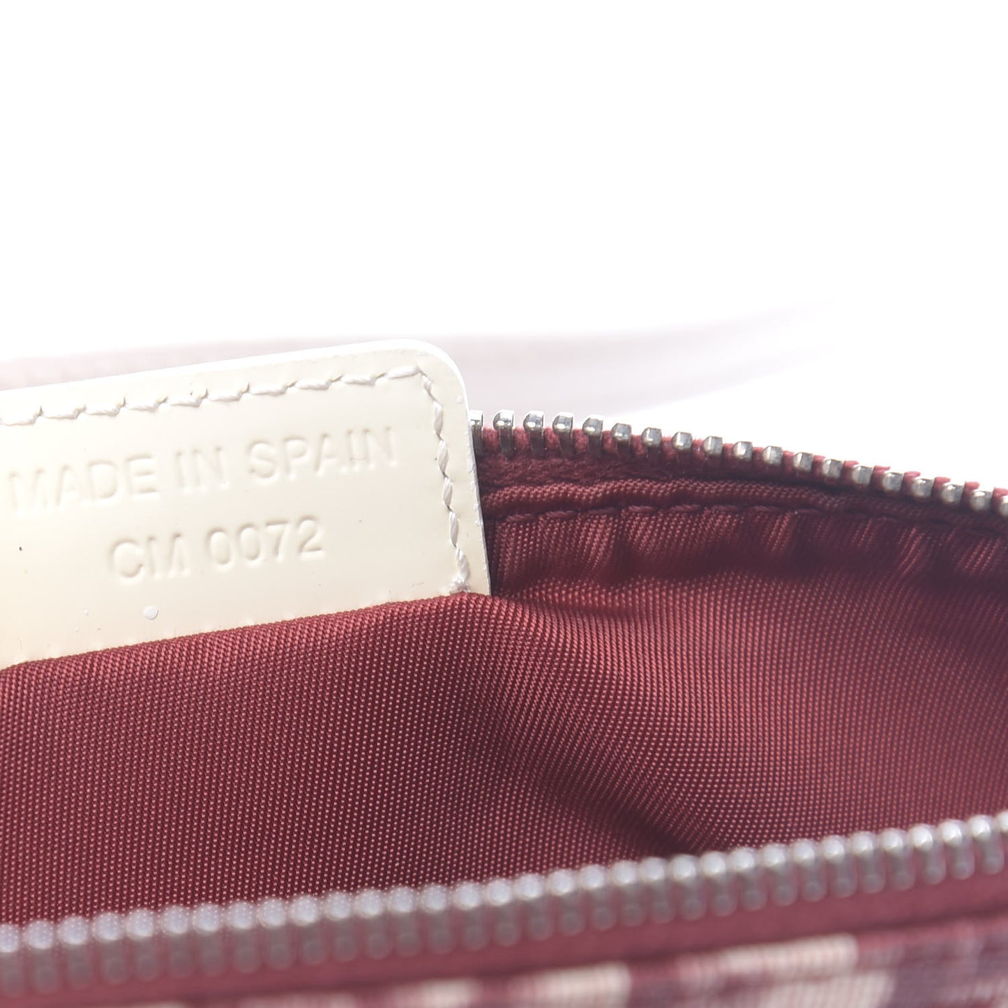 Monogram Mini Saddle Pochette Burgundy