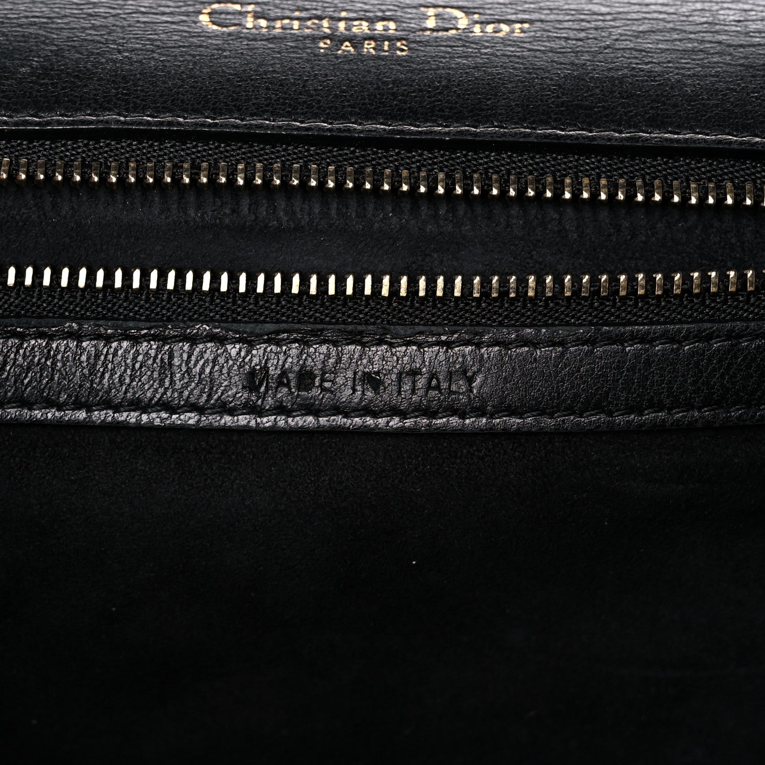 Christian Dior Lambskin Studded Medium Diorama Flap Bag Black 14 of 22