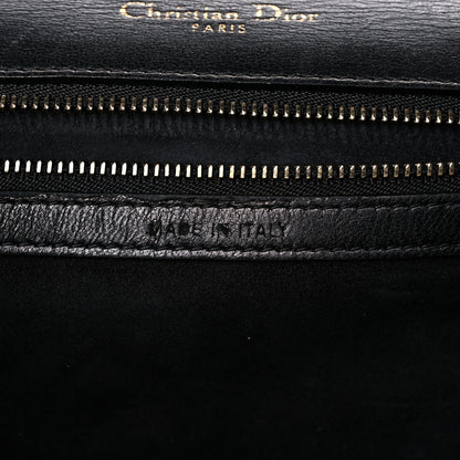 Christian Dior Lambskin Studded Medium Diorama Flap Bag Black 14 of 22