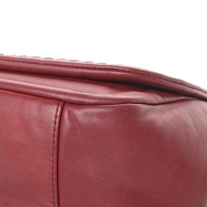 Chanel Smooth Calfskin Luxe Ligne Flap Red 10 of 17