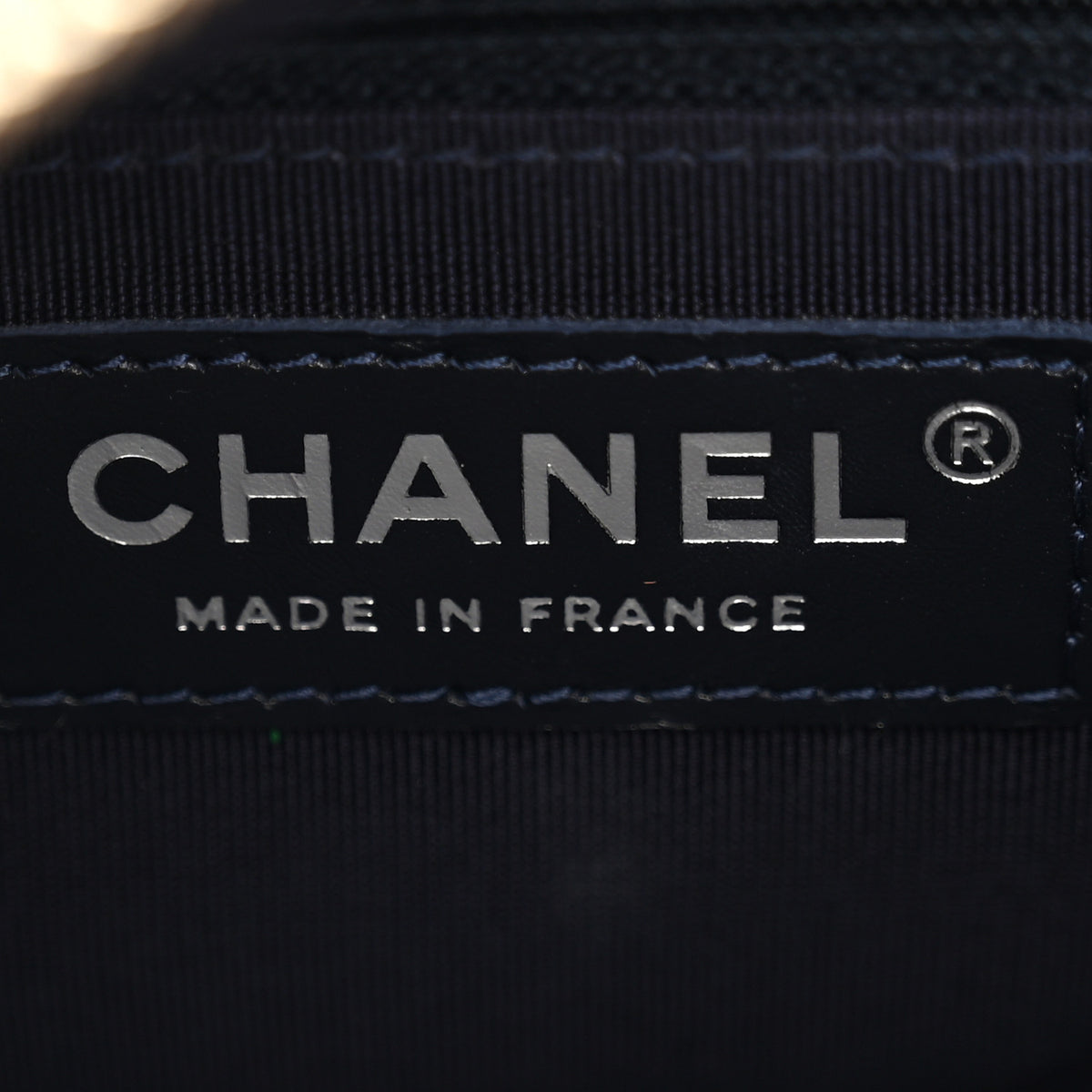 Chanel Tweed Calfskin Small Gabrielle Hobo Navy Blue Multicolor 6 of 10