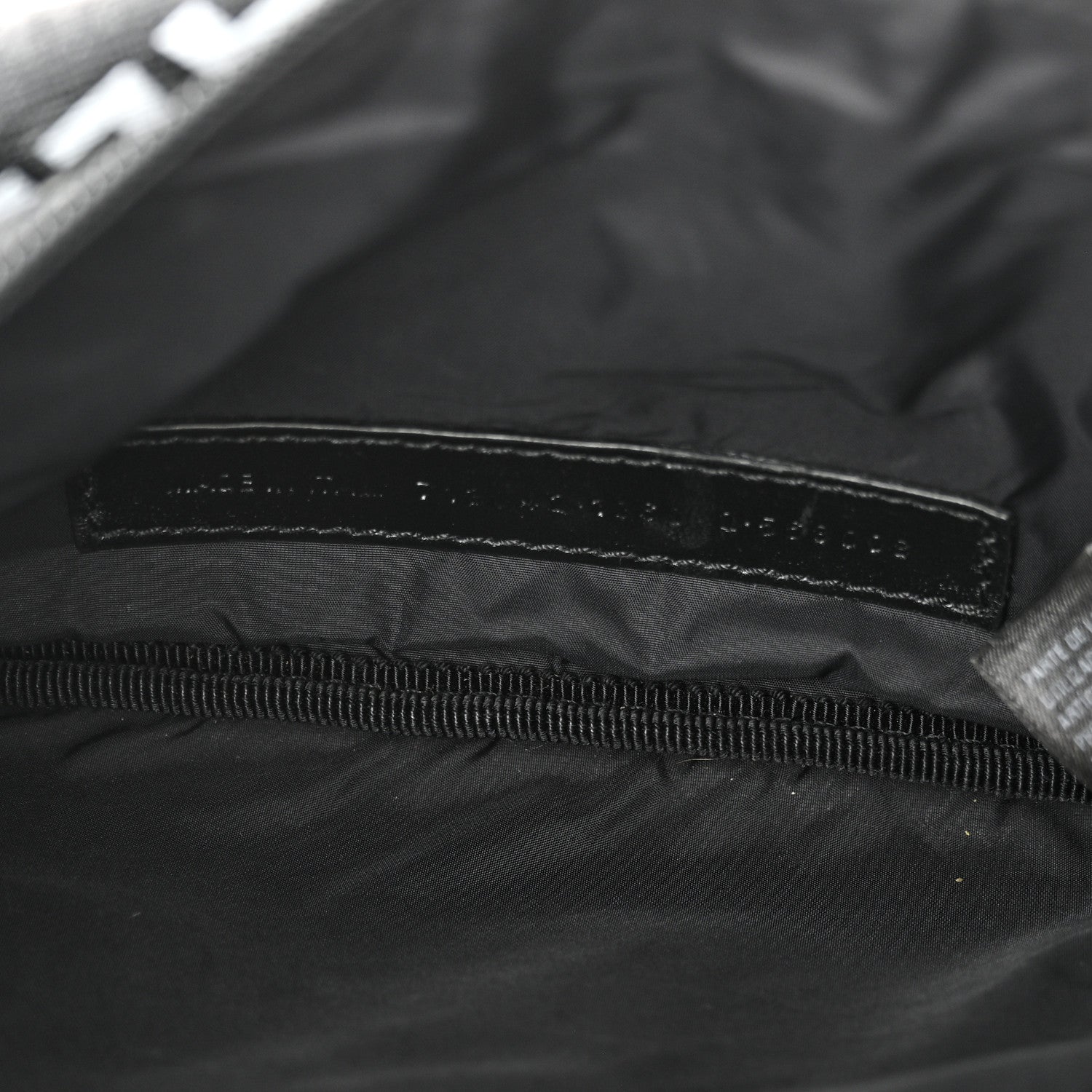 Balenciaga Coated Canvas BB Monogram Allover Logo Medium Signature Beltpack Black Grey White 7 of 10