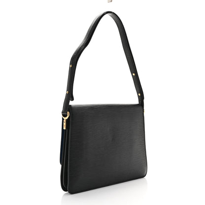 Louis Vuitton Epi Sac Friedland Black Blue 3 of 16