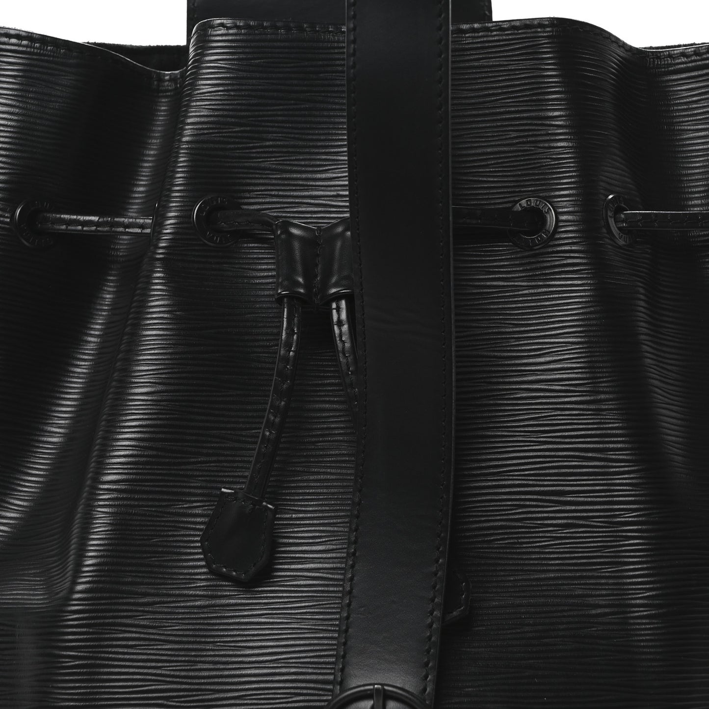 Epi Sac a Dos Drawstring Bag Black