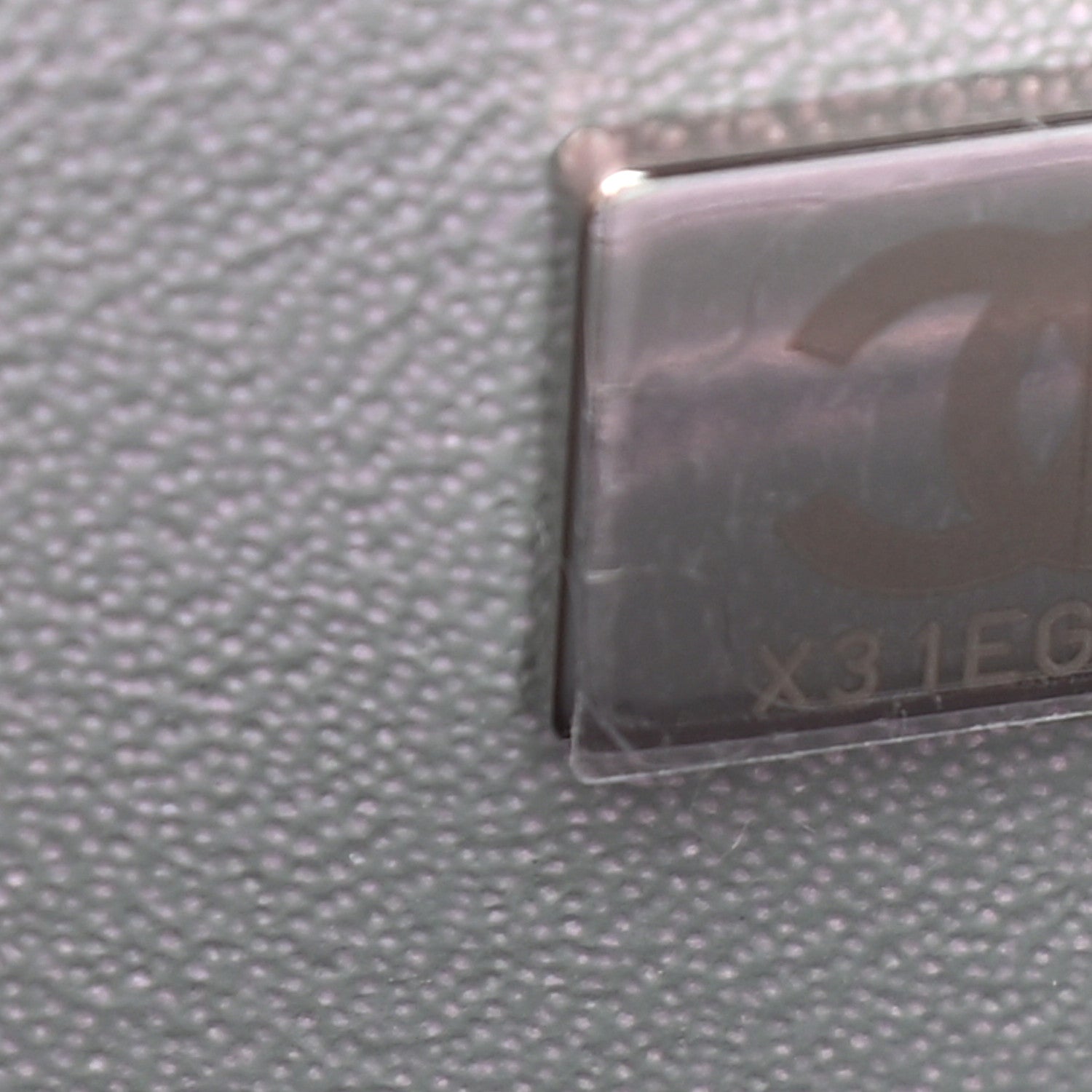Chanel Iridescent Calfskin Quilted Mini Rectangular Flap Light Purple 7 of 9