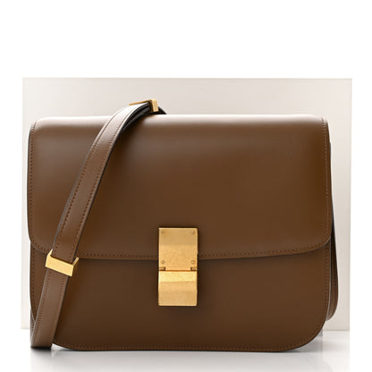 Celine Box Calfskin Medium Classic Box Flap Bag Camel 11 of 11