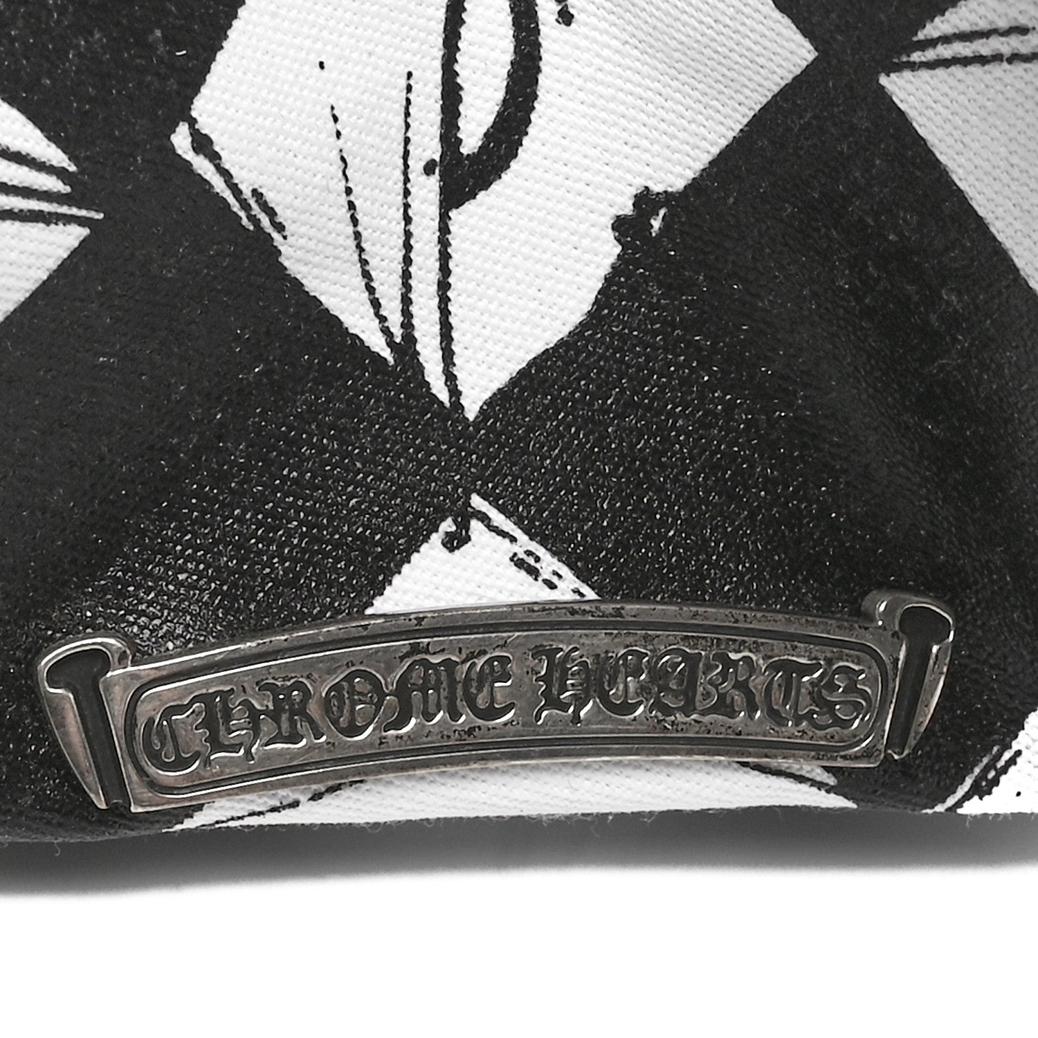 Chrome Hearts Canvas 99 Eyes Snat Pack Gunslinger Waist Bag Black White 6 of 10