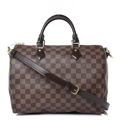 Louis Vuitton Damier Ebene Speedy Bandouliere 30 1 of 7