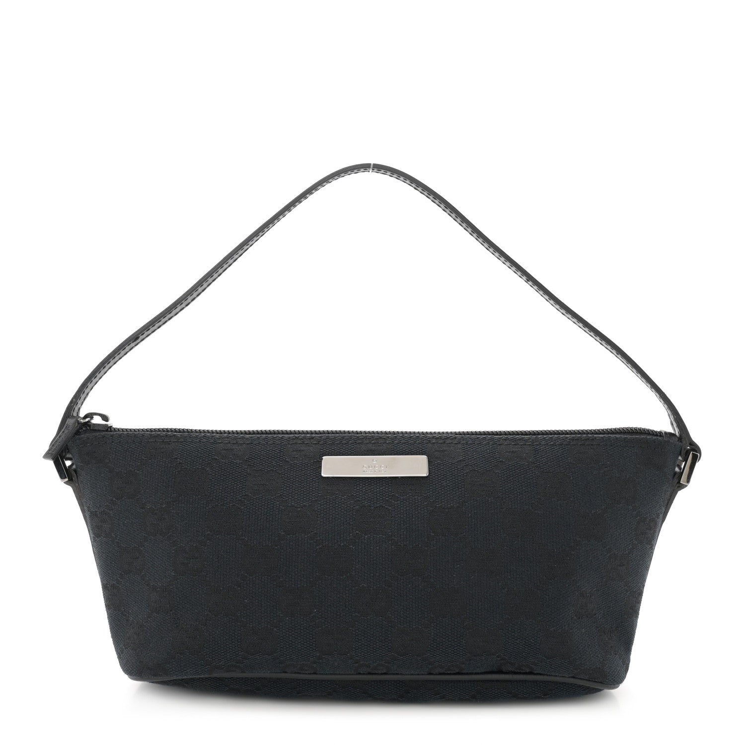 Gucci Monogram Boat Pochette Black 1 of 11