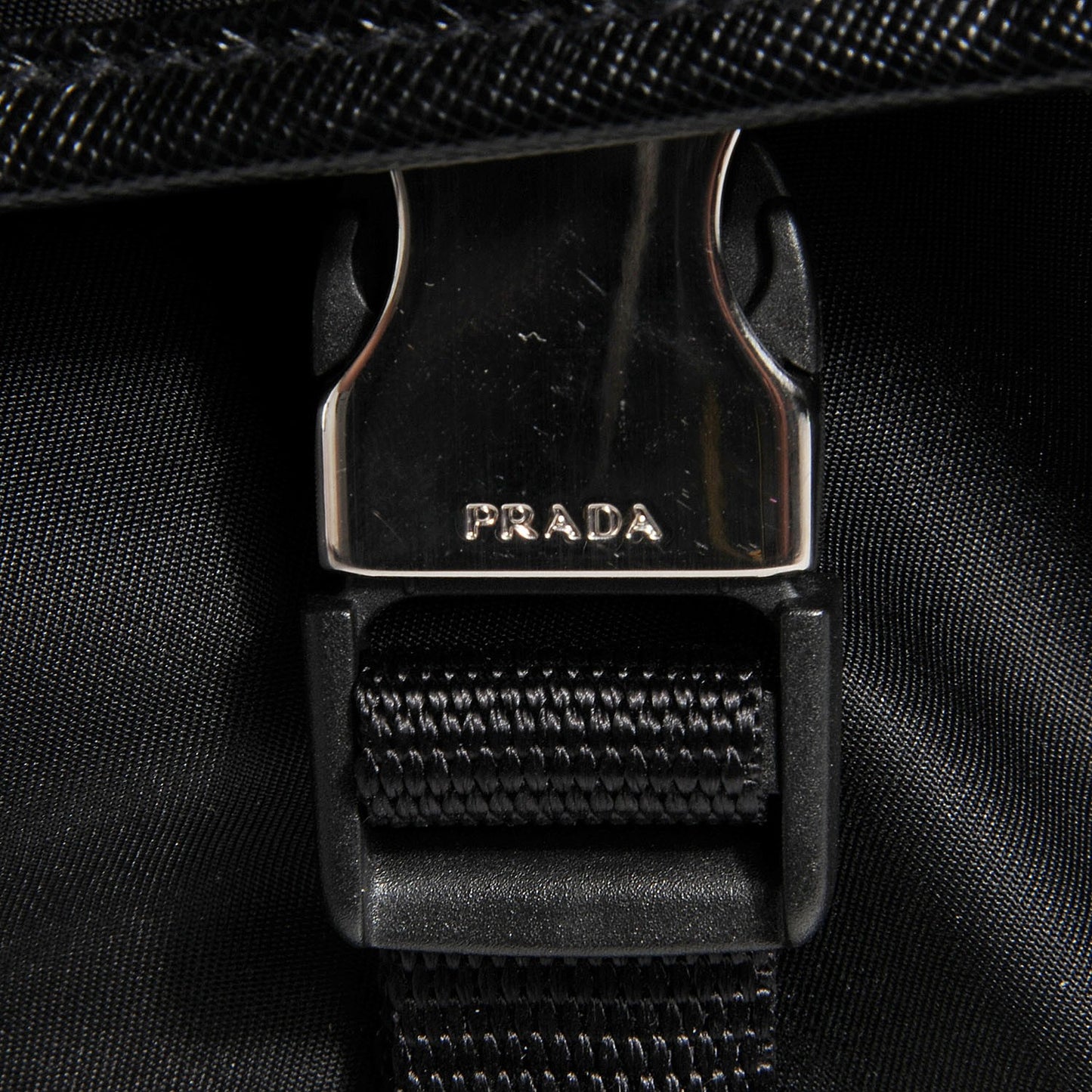 Tessuto Saffiano Messenger Bag Nero Black