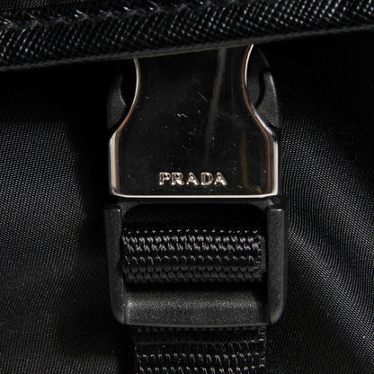 Prada Tessuto Saffiano Messenger Bag Nero Black 9 of 10