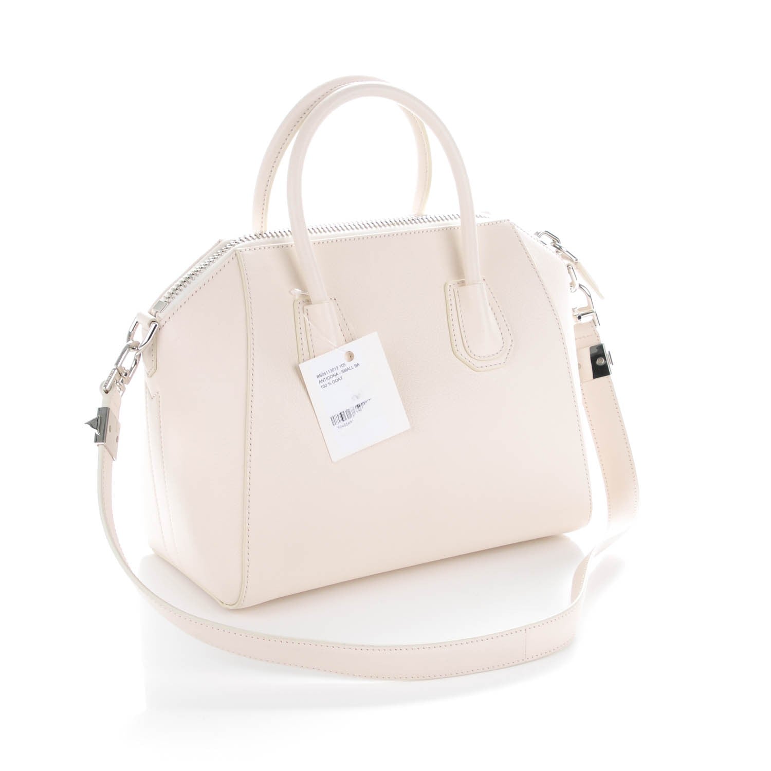 Givenchy Sugar Goatskin Small Antigona Ivory 3 of 7