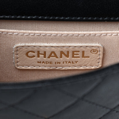 Chanel Lambskin Quilted Chic Pearls Flap Black 8 of 9