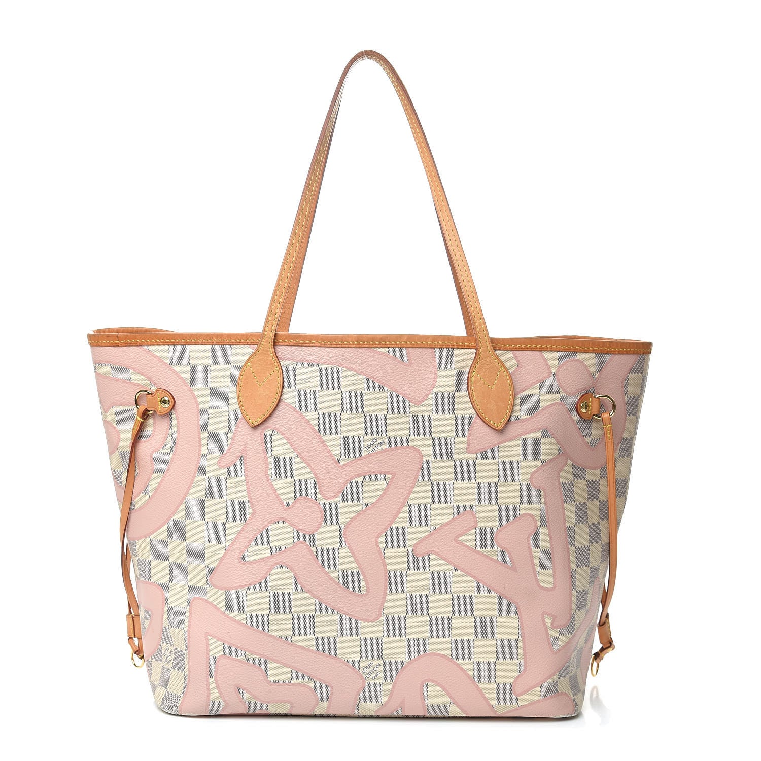 Louis Vuitton Damier Azur Tahitienne Neverfull MM 1 of 19