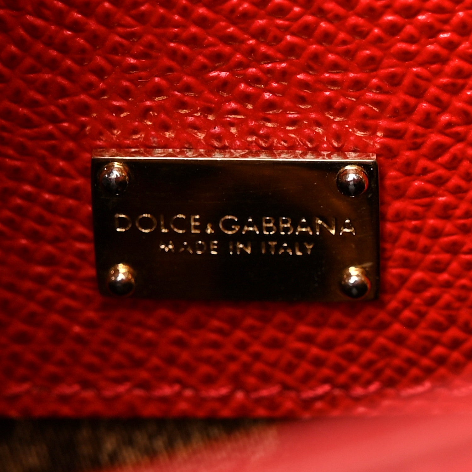 Dolce & Gabbana Dauphine Medium Miss Sicily Satchel Dark Red 6 of 18