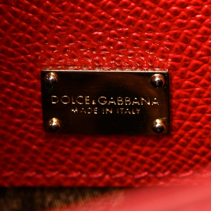 Dolce & Gabbana Dauphine Medium Miss Sicily Satchel Dark Red 6 of 18