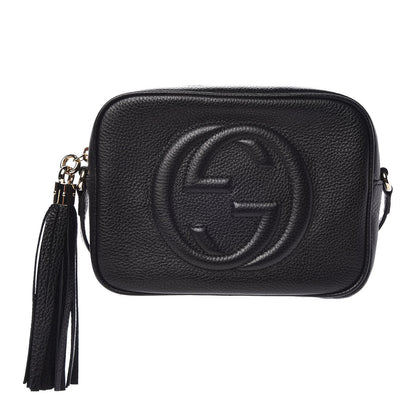 Gucci Pebbled Calfskin Small Soho Disco Bag Black 1 of 8