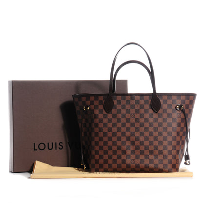 Louis Vuitton Damier Ebene Neverfull MM 18 of 18