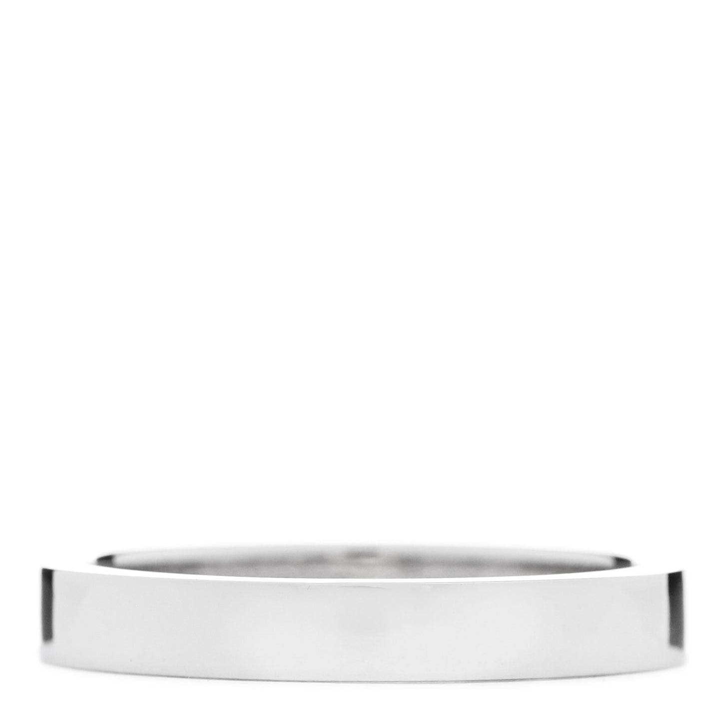 Platinum 3mm C De Cartier Wedding Band Ring 53 6.5