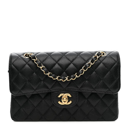 Chanel Caviar Quilted Small Double Flap Black 1 of 10