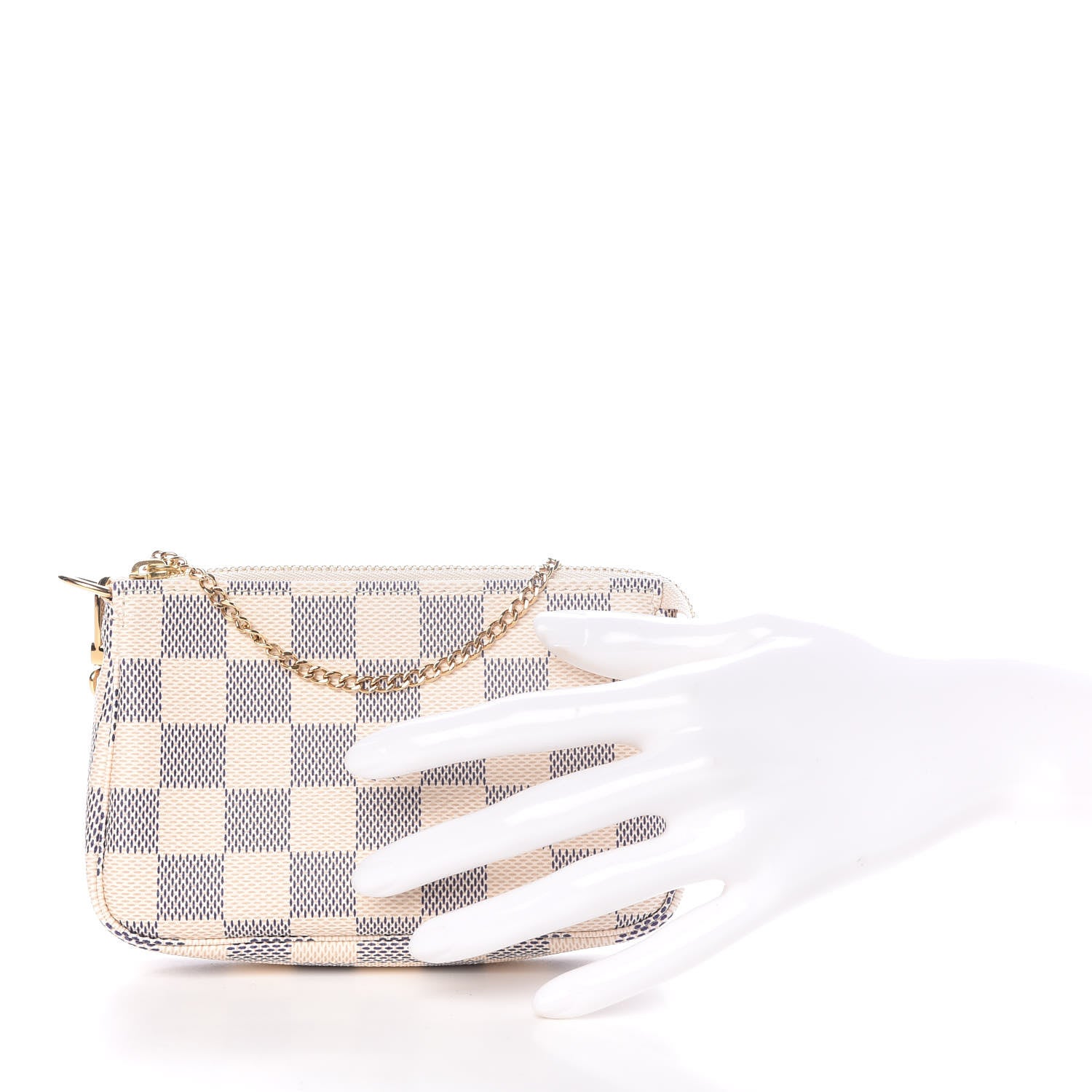 Louis Vuitton Damier Azur Mini Pochette Accessories 2 of 10