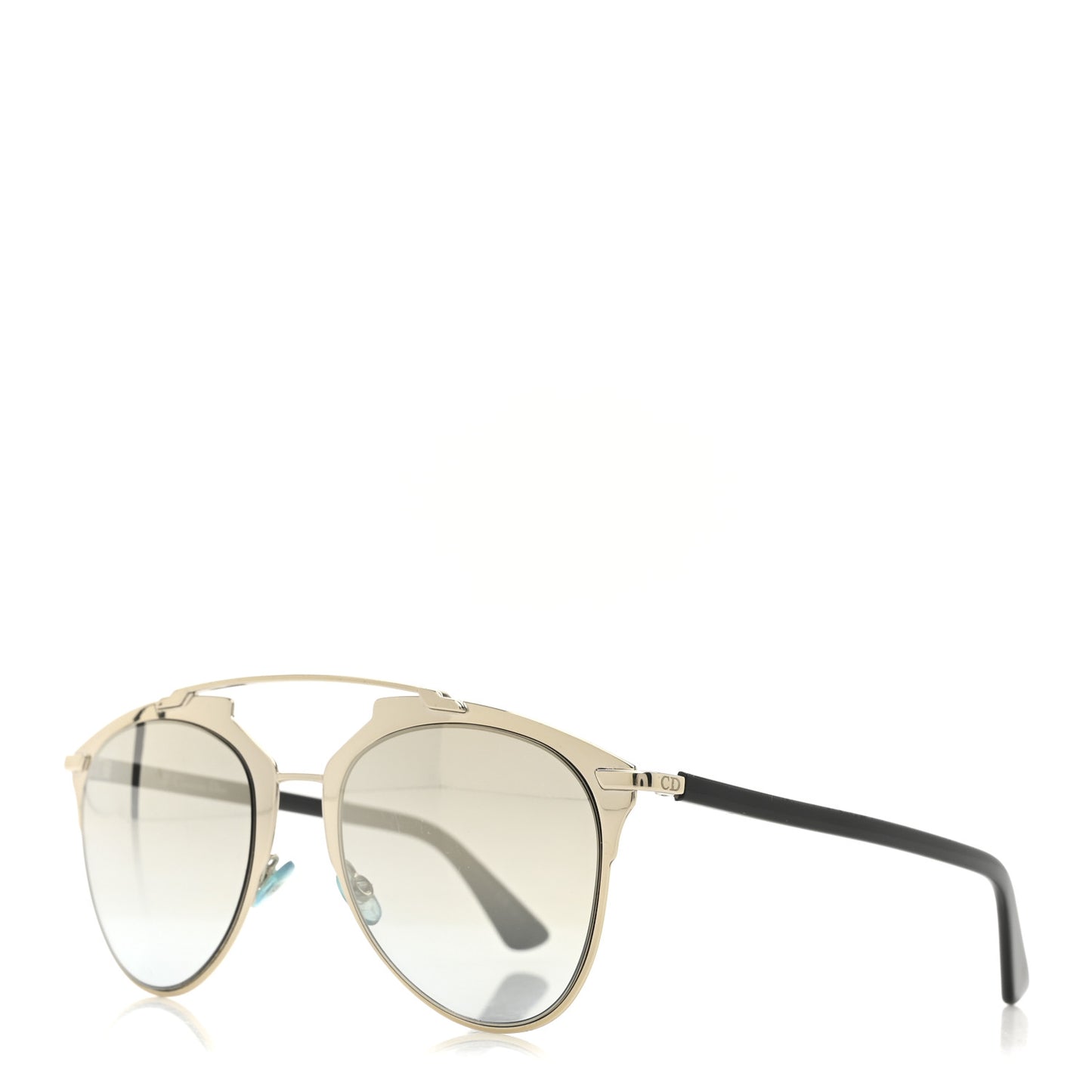 Metal DiorReflected Sunglasses Black Silver
