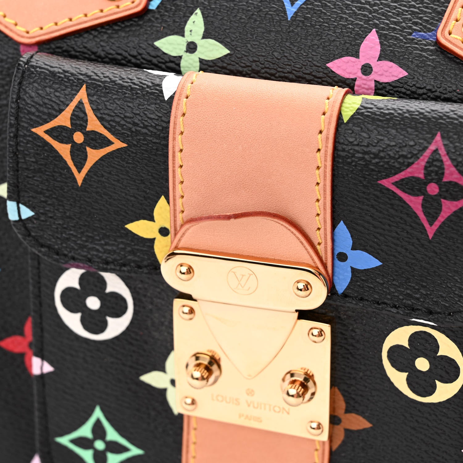 Louis Vuitton Monogram Multicolor Speedy 30 Black 10 of 10