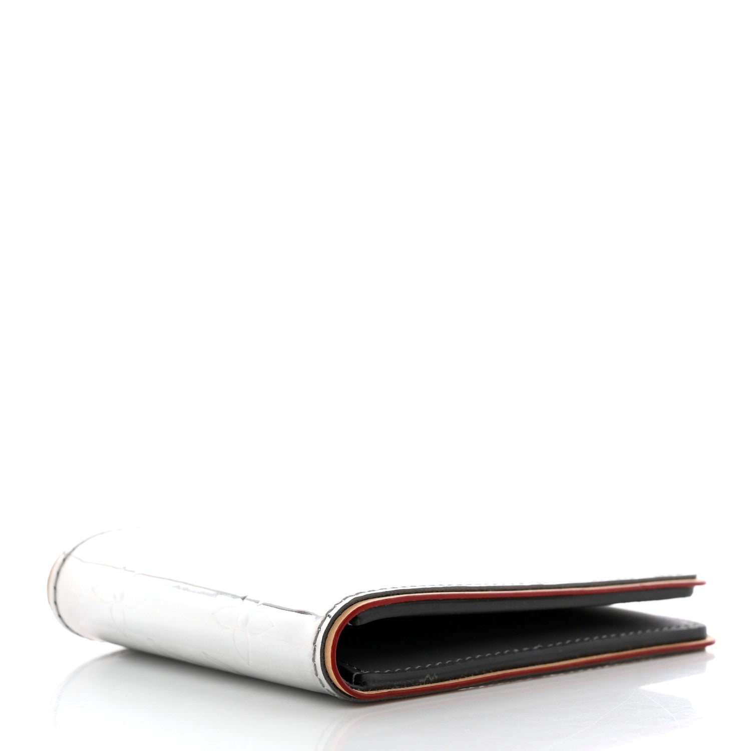 Louis Vuitton Monogram Mirror Slender Wallet Silver 4 of 8