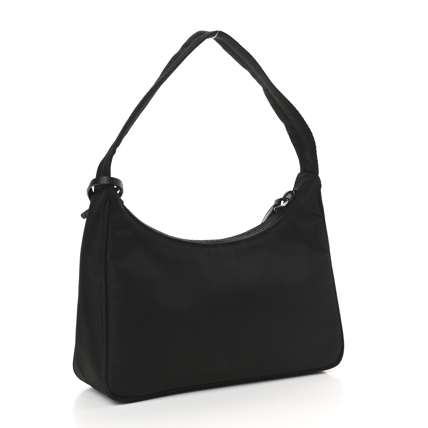 Prada Tessuto Nylon Mini Re-Edition 2000 Bag Black 2 of 11