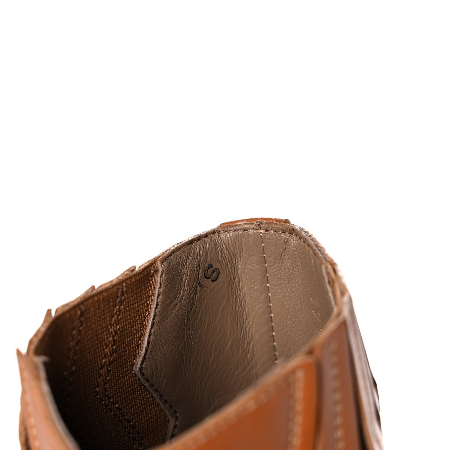 Calfskin Womens Vegas Ankle Boot 36.5 Naturel