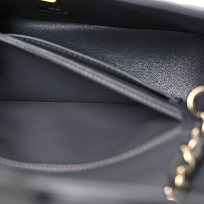Chanel Lambskin Quilted Mini Rectangular Flap Dark Grey 6 of 20