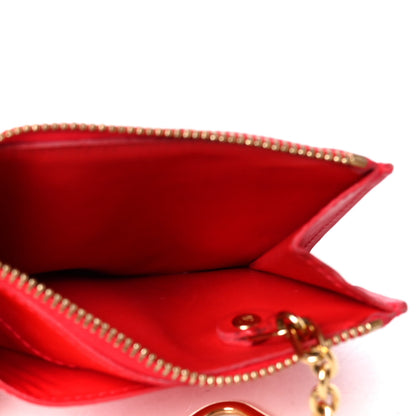 Louis Vuitton Vernis Key Pouch Rouge Grenadine 4 of 4