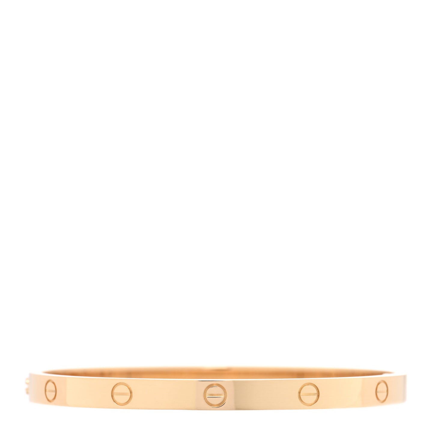 18K Yellow Gold Medium LOVE Bracelet 17