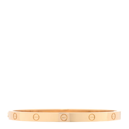 Cartier 18K Yellow Gold Medium LOVE Bracelet 17 2 of 5