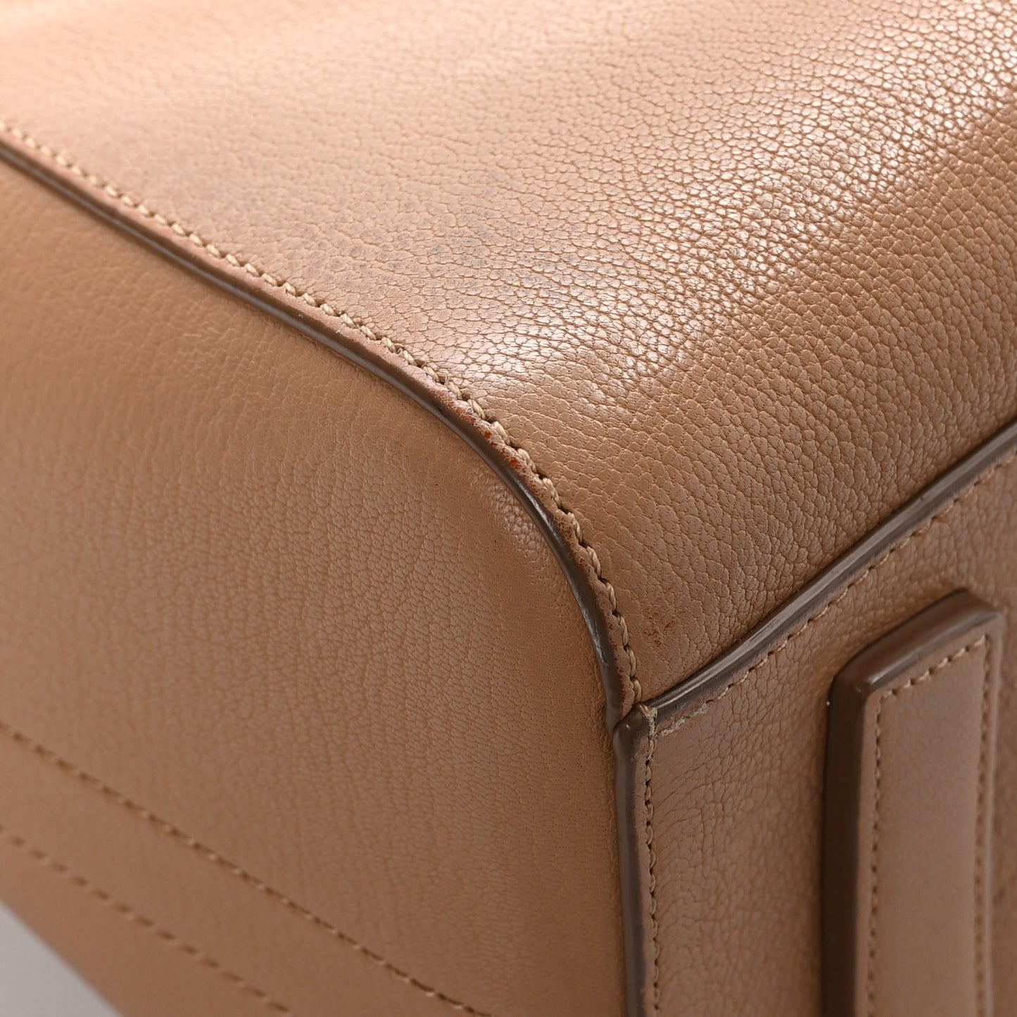 Sugar Goatskin Small Antigona Beige